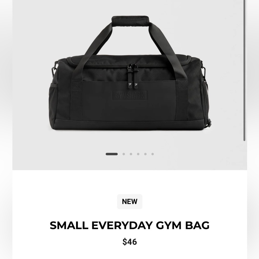Gymshark gym bag